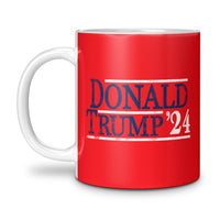 Load image into Gallery viewer, Donald Trump 24 11oz Mug red color
