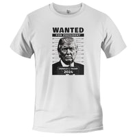 Load image into Gallery viewer, donald trump mugshot tshirt, white
