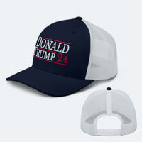 Load image into Gallery viewer, Donald Trump &#39;24 Trucker Hat
