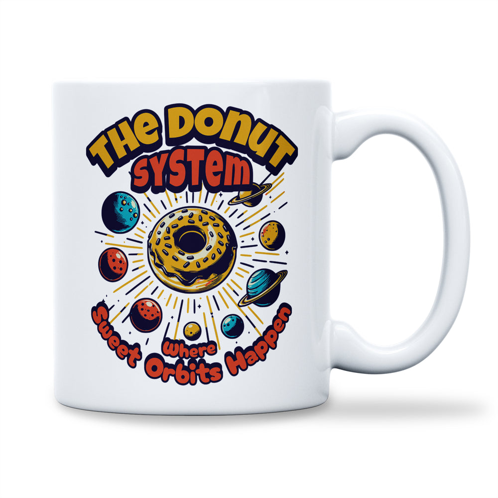 Donut System Mug 11oz | White