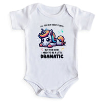 Load image into Gallery viewer, Dramatic Unicorn Onesie White color

