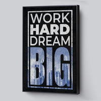 Load image into Gallery viewer, Dream Big Vertical Framed Canvas Wall Art
