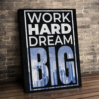 Load image into Gallery viewer, Dream Big Vertical Canvas Wall Art
