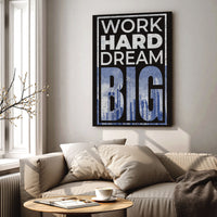 Load image into Gallery viewer, Dream Big Vertical Canvas Wall Art
