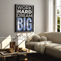 Load image into Gallery viewer, Dream Big Vertical Canvas Wall Art
