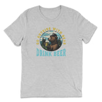 Load image into Gallery viewer, Beer Bear Triblend T-Shirt
