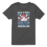 Load image into Gallery viewer, Duck It Youth Tee | Dark Grey Heather
