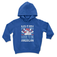Load image into Gallery viewer, Duck It Youth Hoodie Royal Color
