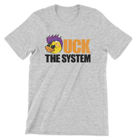 Load image into Gallery viewer, Uck The System Tee | Athletic Heather
