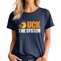 Load image into Gallery viewer, Uck The System Tee | model
