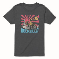 Load image into Gallery viewer, Duckzilla Youth T-Shirt | Dark grey heather

