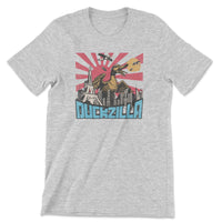 Load image into Gallery viewer, Duckzilla Tee | Athletic Heather
