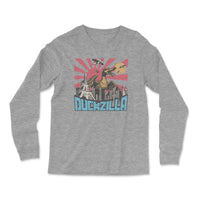 Load image into Gallery viewer, Duckzilla Long Sleeve Shirt | Athletic Heather
