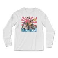 Load image into Gallery viewer, Duckzilla Long Sleeve Shirt | White
