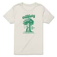 Load image into Gallery viewer, Think Globally Youth T-Shirt Natural Color
