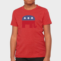 Load image into Gallery viewer, GOP Elephant Youth Tee | Model
