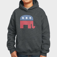 Load image into Gallery viewer, GOP Elephant Youth Hoodie | Model
