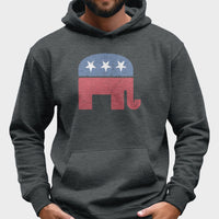 Load image into Gallery viewer, GOP Elephant Hoodie | Model

