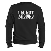Load image into Gallery viewer, Explaining Crewneck Sweatshirt black color
