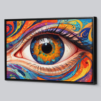Load image into Gallery viewer, Eye Catcher Abstract Horizontal Framed Canvas Wall Art
