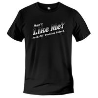 Load image into Gallery viewer, f off tshirt, funny black shirt
