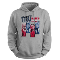 Load image into Gallery viewer, fearless trump hoodie sport grey color
