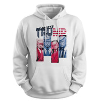 Load image into Gallery viewer, fearless trump hoodie white color
