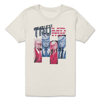 Load image into Gallery viewer, fearless trump youth tee natural color
