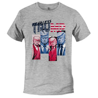 Load image into Gallery viewer, Fearless Trump T-shirt Athletic Heather color
