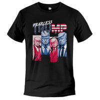 Load image into Gallery viewer, Fearless Trump T-shirt black color
