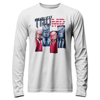 Load image into Gallery viewer, Fearless trump long sleeve white color
