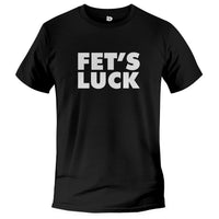 Load image into Gallery viewer, FETS LUCK Tee black color

