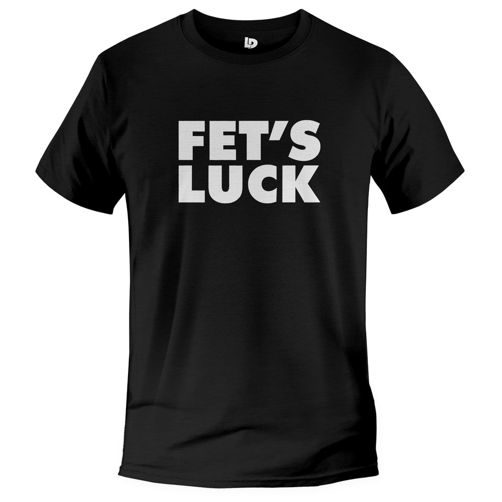 FETS LUCK Tee black color