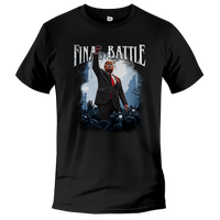 Load image into Gallery viewer, Trump Final Battle T shirt Black color
