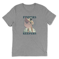 Load image into Gallery viewer, Finders Keeper Triblend T-Shirt Athletic grey  Color
