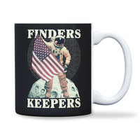 Load image into Gallery viewer, Finders Keeper Mug 11oz Black color
