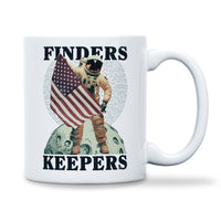 Load image into Gallery viewer, Finders Keeper Mug 11oz white color
