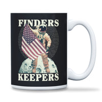 Load image into Gallery viewer, Finders Keeper Mug 15oz Black color
