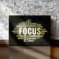 Load image into Gallery viewer, Focus Horizontal canvas wall art
