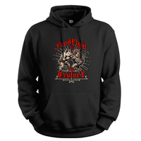 Load image into Gallery viewer, Food Fight Hoodie black color
