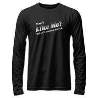 Load image into Gallery viewer, F Off Long Sleeve Shirt black color

