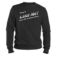 Load image into Gallery viewer, F Off Crewneck Sweatshirt Black color
