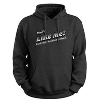 Load image into Gallery viewer, F Off Hoodie dark heather color
