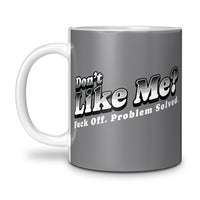 Load image into Gallery viewer, F Off Mug 11oz grey color
