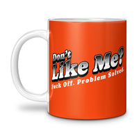 Load image into Gallery viewer, F Off Mug 11oz orange color
