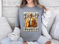 Load image into Gallery viewer, Daddy Trump Returns Bootleg T-Shirt grey color
