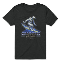 Load image into Gallery viewer, Galactic Surf Youth Tee | Black Heather
