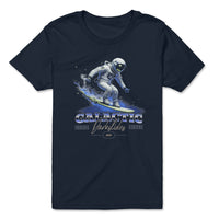 Load image into Gallery viewer, Galactic Surf Youth Tee | Navy
