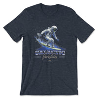 Load image into Gallery viewer, Galactic Surf Tee |  Heather Navy
