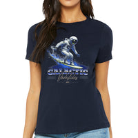 Load image into Gallery viewer, Galactic Surf Tee | Model
